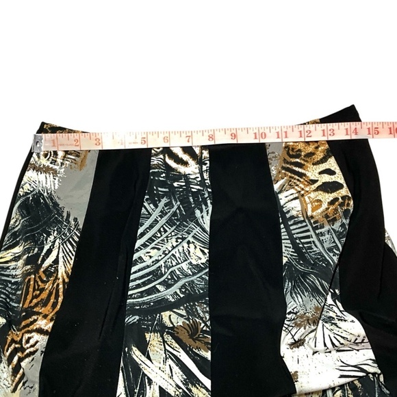 JOSEPH RIBKOFF 2 Piece Top and Skirt Set Zipper Front Top Pull On Skirt Sz 8-10 - Picture 10 of 13